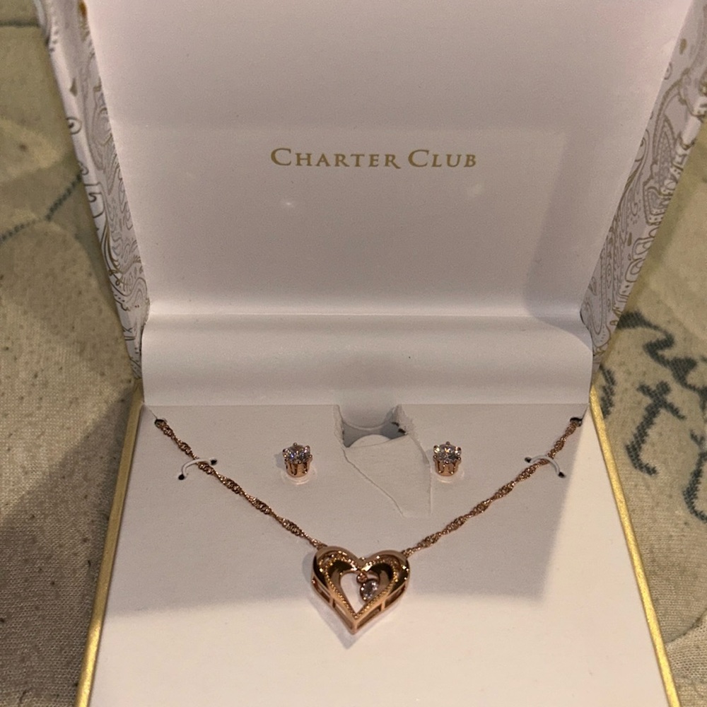 Charter Club Necklace set
